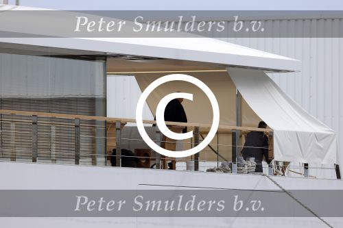 Aalsmeer 30 oktober 2012
Yacht van Steve Jobs gebouwd bij de Vries in Aalsmeer.
Peter Smulders bv