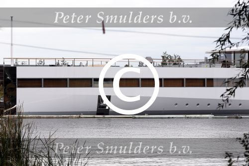 Aalsmeer 30 oktober 2012
Yacht van Steve Jobs gebouwd bij de Vries in Aalsmeer.
Peter Smulders bv