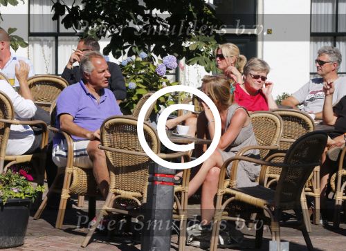 Naarden Vesting 9 september 2012
Tom van t Hek met zijn vrouw op terras.
Peter Smulders bv