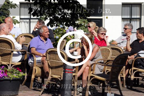 Naarden Vesting 9 september 2012
Tom van t Hek met zijn vrouw op terras.
Peter Smulders bv