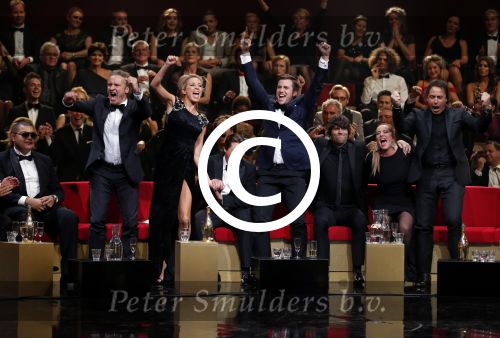 Amsterdam 19 oktober 2012
Uitreiking televizierring in carre. Winnaar The voice of holland met Wendy v Dijk Martijn Krabbe Erland Galjaard Winston Gerschtanowitz Simon Keizer Angela Groothuizen en Marco Borsato. TVOH en iris Kroes
Peter Smulders bv