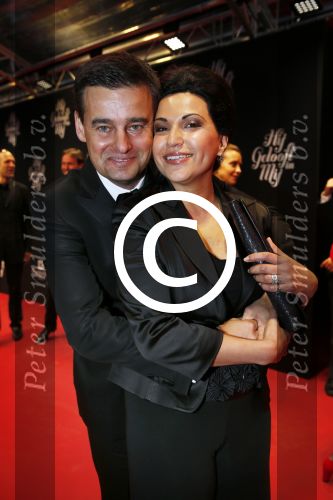 Amsterdam 11 november 2012
Premiere Zij gelooft in mij in het nieuwe de la mar. Wilfred Genee met zijn vrouw
Peter Smulders bv