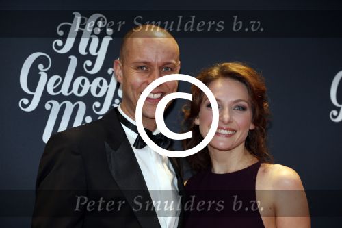 Amsterdam 11 november 2012
Premiere Zij gelooft in mij in het nieuwe de la mar.
Willemijn Verkaik met haar man
Peter Smulders bv