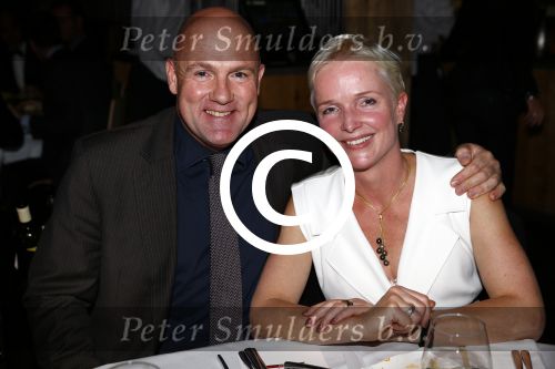 Amsterdam 1 november 2013
Uitreiking van de jfk s greatest man award in de harbour club.
Andre Kuipers met vrouw