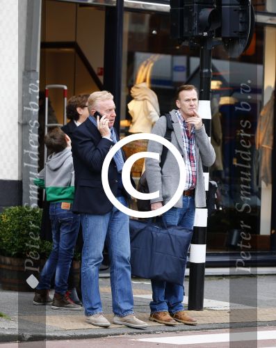 Amsterdam 25 oktober 2013
Andre v Duin met zijn partner Martin op straat in amsterdam zuid.