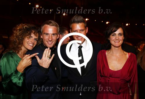 Amsterdam 18 oktober 2013
Uitreiking televizierring in carre.
Art Rooijakkers met Caroline Borgers, Annemarie Jung en Kees Tol