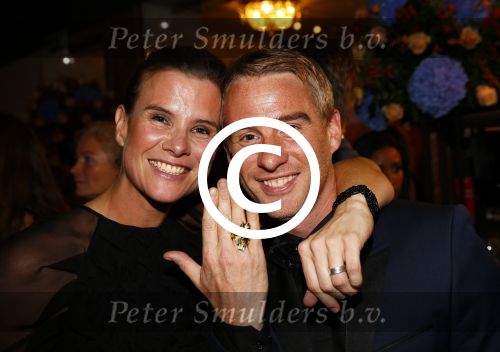 Amsterdam 18 oktober 2013
Uitreiking televizierring in carre.
Art Rooijakkers met zijn vrouw