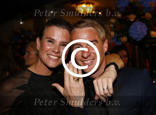 Amsterdam 18 oktober 2013
Uitreiking televizierring in carre.
Art Rooijakkers met zijn vrouw