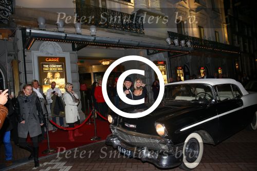 Amsterdam, 1 November 2013
Premiere Barbra & Frank, The concert that never was.
Met Sharon Owens (Barbra Streisand) en Sebastian Anzaldo (Frank Sinatra)

Foto Peter Smulders BV