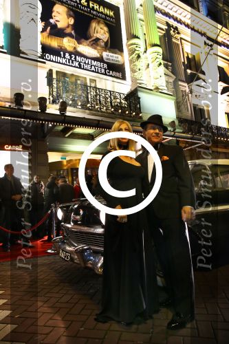 Amsterdam, 1 November 2013
Premiere Barbra & Frank, The concert that never was.
Met Sharon Owens (Barbra Streisand) en Sebastian Anzaldo (Frank Sinatra)
Barbra Streisand en Frank Sinatra

Foto Peter Smulders BV