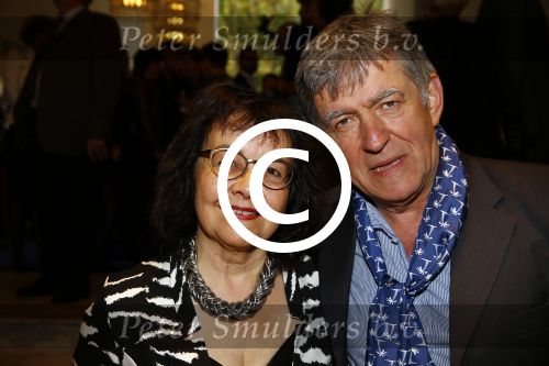 Utrecht 27 oktober 2013
Premiere Sonneveld in de schouwburg van Utrecht. Bartho Braat met vrouw