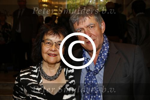 Utrecht 27 oktober 2013
Premiere Sonneveld in de schouwburg van Utrecht. Bartho Braat met vrouw