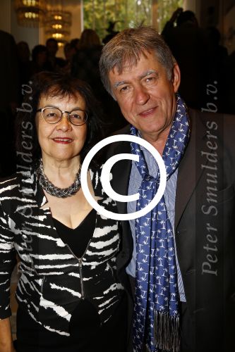 Utrecht 27 oktober 2013
Premiere Sonneveld in de schouwburg van Utrecht. Bartho Braat met vrouw