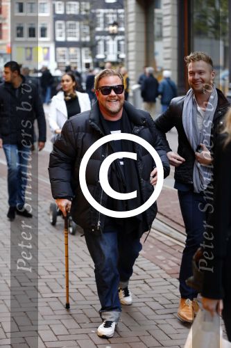 Amsterdam 8 november 2013
Sylvie Meis opent de nieuwe concept store van Hunkemoller op de leidse straat in Amsterdam. Bastiaan v Schaijk met wandelstok
