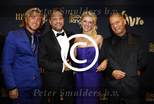 Amsterdam 18 oktober 2013
Uitreiking televizierring in carre .
Carlo Boszhard met partner en Ron Boszhard met partner
