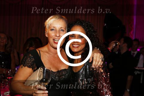 Amsterdam 11 november 2013
Uitreiking van de beau monde awards in het amstel hotel. Chimene v Oosterhout met een vriendin