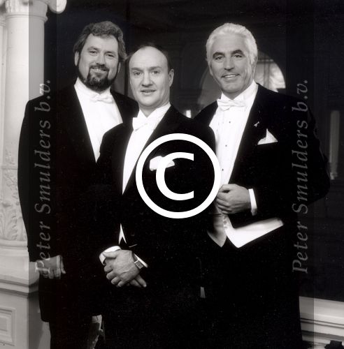 De 3 Baritons  Drie Baritons
Marco Bakker, Henk Poort Ernst Daniel Smid
Foto Peter Smulders BV