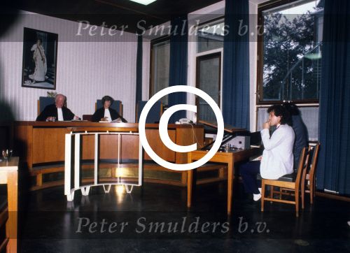 Denni Christian Harry Thomas bij rechtbank i.v.m. Rob de Nijs
Foto Peter Smulders BV