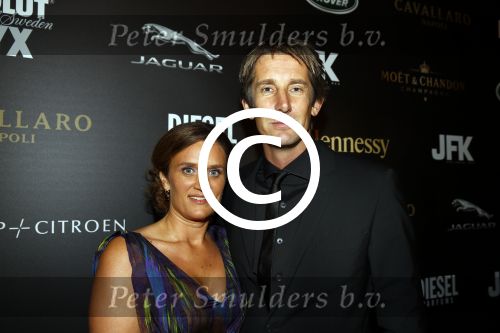 Amsterdam 1 november 2013
Uitreiking van de jfk s greatest man award in de harbour club.
Edwin v d Sar met vrouw