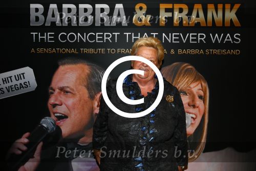 Amsterdam, 1 November 2013
Premiere Barbra & Frank, The concert that never was.
Met Sharon Owens (Barbra Streisand) en Sebastian Anzaldo (Frank Sinatra)
Erica Terpstra

Foto Peter Smulders BV