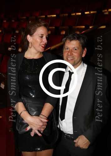 Amsterdam 18 oktober 2013
Uitreiking televizierring in carre .
Erik v d Hoff met partner