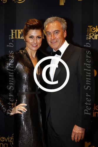 Amsterdam 18 oktober 2013
Uitreiking televizierring in carre .
Euvgenia Parakhina partner Kees