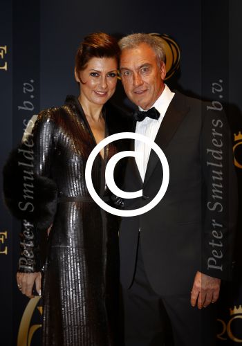 Amsterdam 18 oktober 2013
Uitreiking televizierring in carre .
Euvgenia Parakhina partner Kees