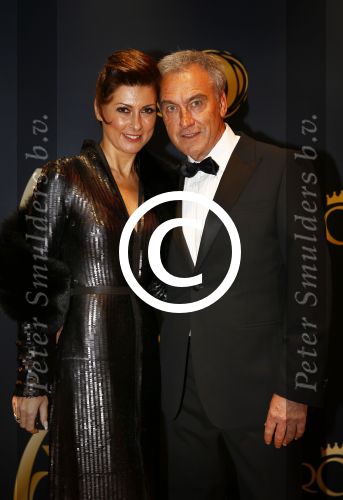 Amsterdam 18 oktober 2013
Uitreiking televizierring in carre .
Euvgenia Parakhina partner Kees