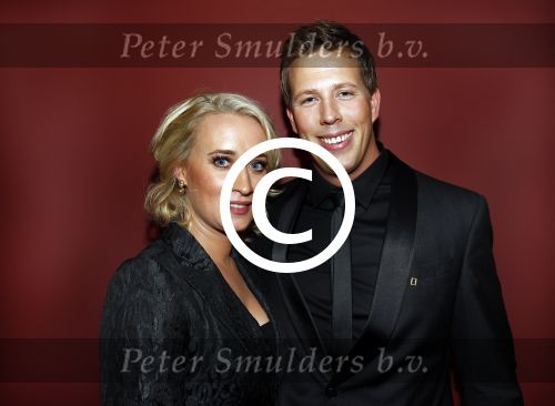 Amsterdam 18 oktober 2013
Uitreiking televizierring in carre .
Eva Jinek met partner