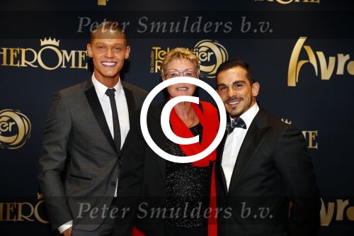 Amsterdam 18 oktober 2013
Uitreiking televizierring in carre .
Ferry Doedens met partner en moeder