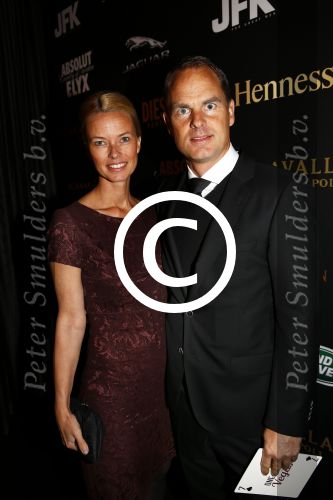 Amsterdam 1 november 2013
Uitreiking van de jfk s greatest man award in de harbour club.
Winnaar Frank de Boer kwam met zijn vrouw Helen