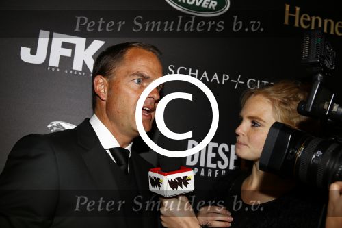 Amsterdam 1 november 2013
Uitreiking van de jfk s greatest man award in de harbour club.
Winnaar Frank de Boer kwam met zijn vrouw Helen