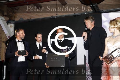 Amsterdam 1 november 2013
Uitreiking van de jfk s greatest man award in de harbour club.
Winnaar Frank de Boer kwam met zijn vrouw Helen