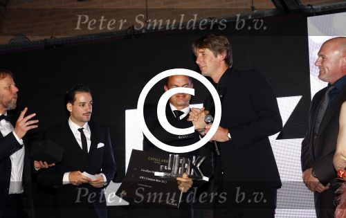 Amsterdam 1 november 2013
Uitreiking van de jfk s greatest man award in de harbour club.
Winnaar Frank de Boer kwam met zijn vrouw Helen