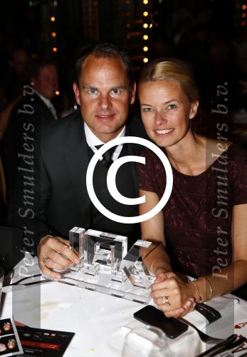 Amsterdam 1 november 2013
Uitreiking van de jfk s greatest man award in de harbour club.
Winnaar Frank de Boer kwam met zijn vrouw Helen