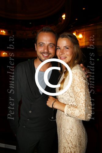 Leiden 17 oktober 2013
Geert Hoes met zijn nieuwe vriendin bij premiere Eindeloos