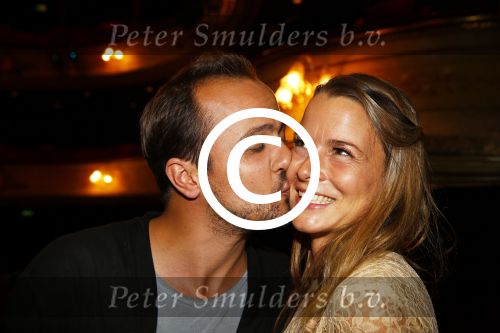 Leiden 17 oktober 2013
Geert Hoes met zijn nieuwe vriendin bij premiere Eindeloos