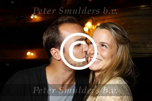 Leiden 17 oktober 2013
Geert Hoes met zijn nieuwe vriendin bij premiere Eindeloos