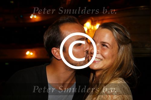 Leiden 17 oktober 2013
Geert Hoes met zijn nieuwe vriendin bij premiere Eindeloos