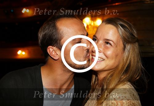 Leiden 17 oktober 2013
Geert Hoes met zijn nieuwe vriendin bij premiere Eindeloos