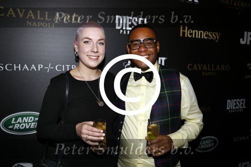 Amsterdam 1 november 2013
Uitreiking van de jfk s greatest man award in de harbour club.
Howard Komproe met vriendin