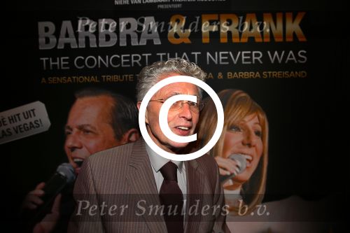 Amsterdam, 1 November 2013
Premiere Barbra & Frank, The concert that never was.
Met Sharon Owens (Barbra Streisand) en Sebastian Anzaldo (Frank Sinatra)
Jacques D Ancona

Foto Peter Smulders BV