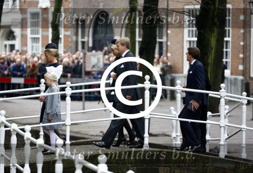 Delft 2 november 2013
Herdenkingsdienst voor prins Friso in de grote kerk in Delft.
Koning Willem Alexander