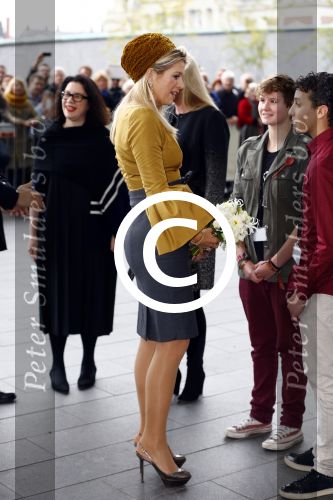 Amsterdam 18 oktober 2013
Koningin Maxima opent de expositie van Malevich in het stedelijk museum.
