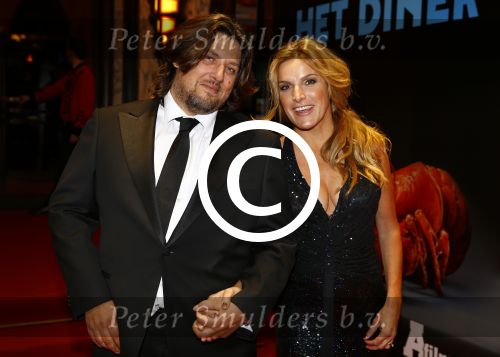 Amsterdam 4 november 2013
Premiere het diner in Tuschinski met de acteurs Daan Schuurmans Kim v Kooten Jacob Derwig en Thekla Reuten. Lucille Werner met man
