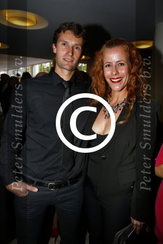 Utrecht 27 oktober 2013
Premiere Sonneveld in de schouwburg van Utrecht. Maaike Boerdam met vriend
