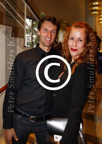 Utrecht 27 oktober 2013
Premiere Sonneveld in de schouwburg van Utrecht. Maaike Boerdam met vriend