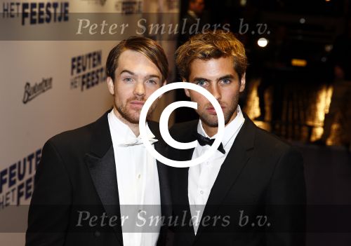 Amsterdam 14 oktober 2013
Premiere Feuten in Tuschinski. Manuel Broekman met Tim Murck