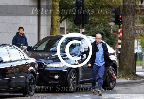 Amsterdam 28 oktober 2013
Marc Marie Huijbregts in zijn bmw X6