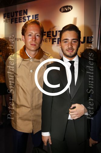 Amsterdam 14 oktober 2013
Premiere Feuten in Tuschinski. Nathan Moszkowicz met Robert de Hoog